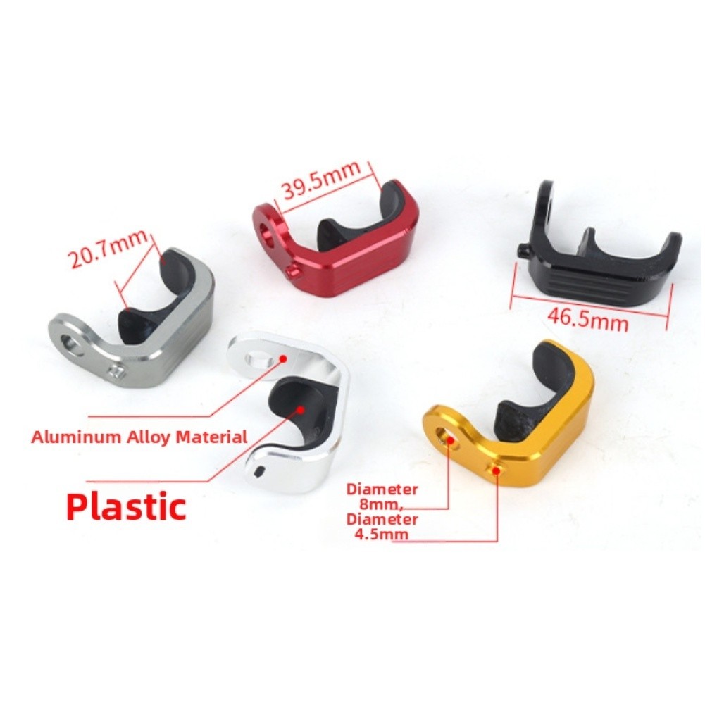 For Brompton Folding Bike Front Fork Hook E Buckle Aluminum Alloy High Strength