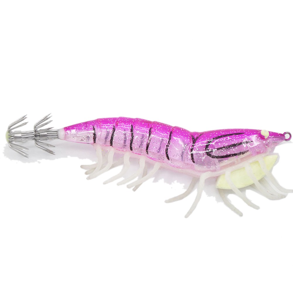 Egi Squid Jig Hard Plastic Body Soft Legs Movement Light Sinking Action