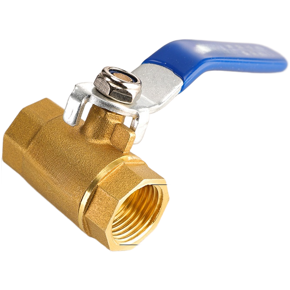 Heavy Duty Brass Ball Valve with Threaded Design for Water Air Control Systems
