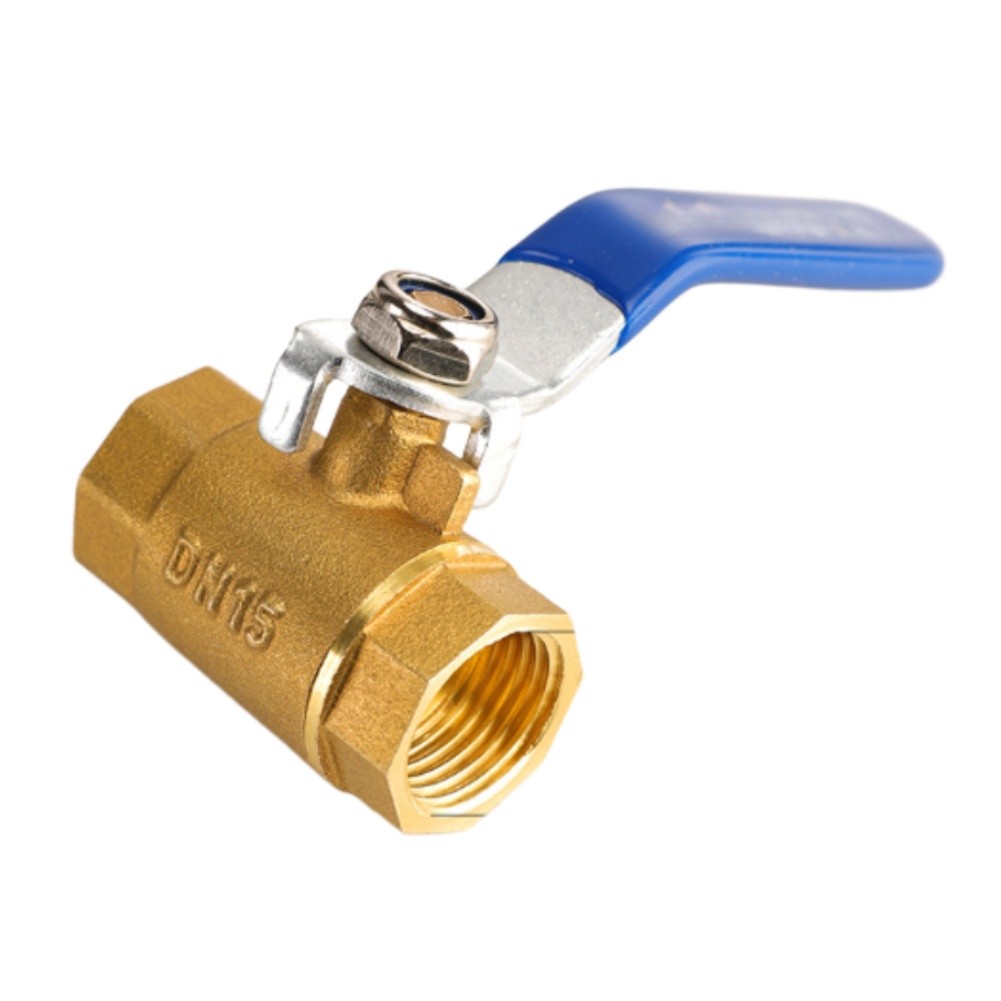 Heavy Duty Brass Ball Valve with Threaded Design for Water Air Control Systems