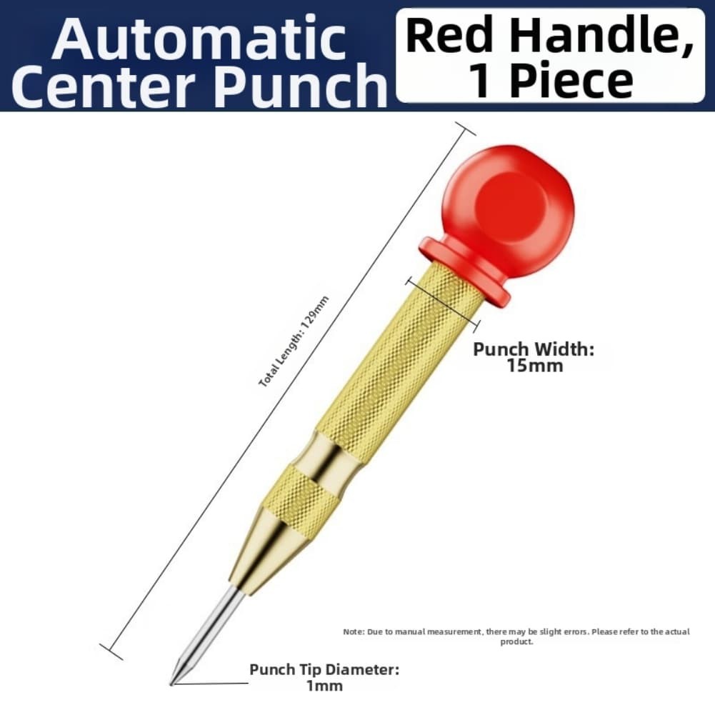Adjustable Automatic Center Punch for Metal Wood and Plastic Marking Tasks