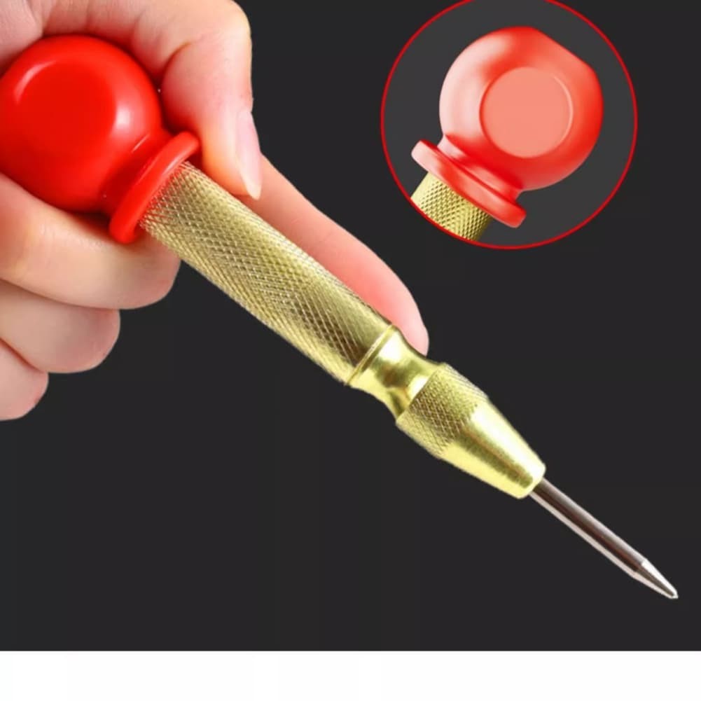 Adjustable Automatic Center Punch for Metal Wood and Plastic Marking Tasks