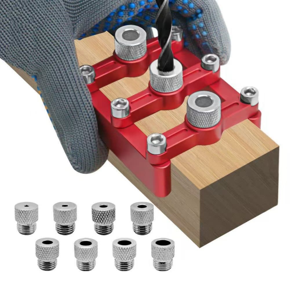 Self Centering Dowel Jig Tool for Efficient and Precise Wood Drilling Tasks