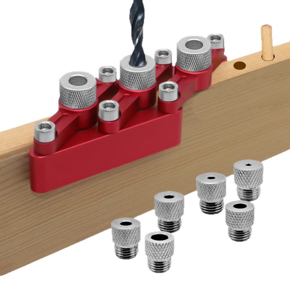Self Centering Dowel Jig Tool for Efficient and Precise Wood Drilling Tasks