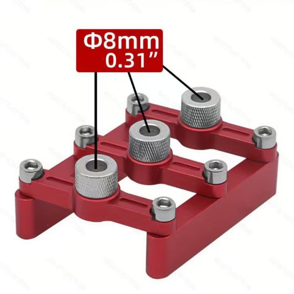 Self Centering Dowel Jig Tool for Efficient and Precise Wood Drilling Tasks