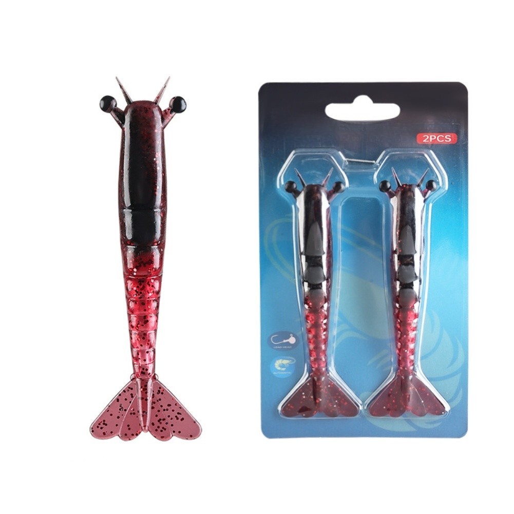 Real Shrimp Imitation Shrimp Lure Sinking Action Irregular Swimming Pattern