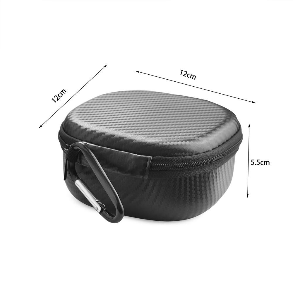 Black Orange Nylon Carrying Case for Wireless II Speaker with Clip Attachment