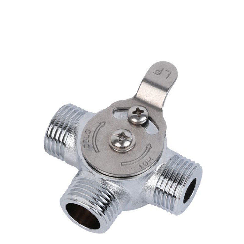 Manual Hot Cold Water Mixer Valve 38 Inch For Kitchen And Bathroom Applications