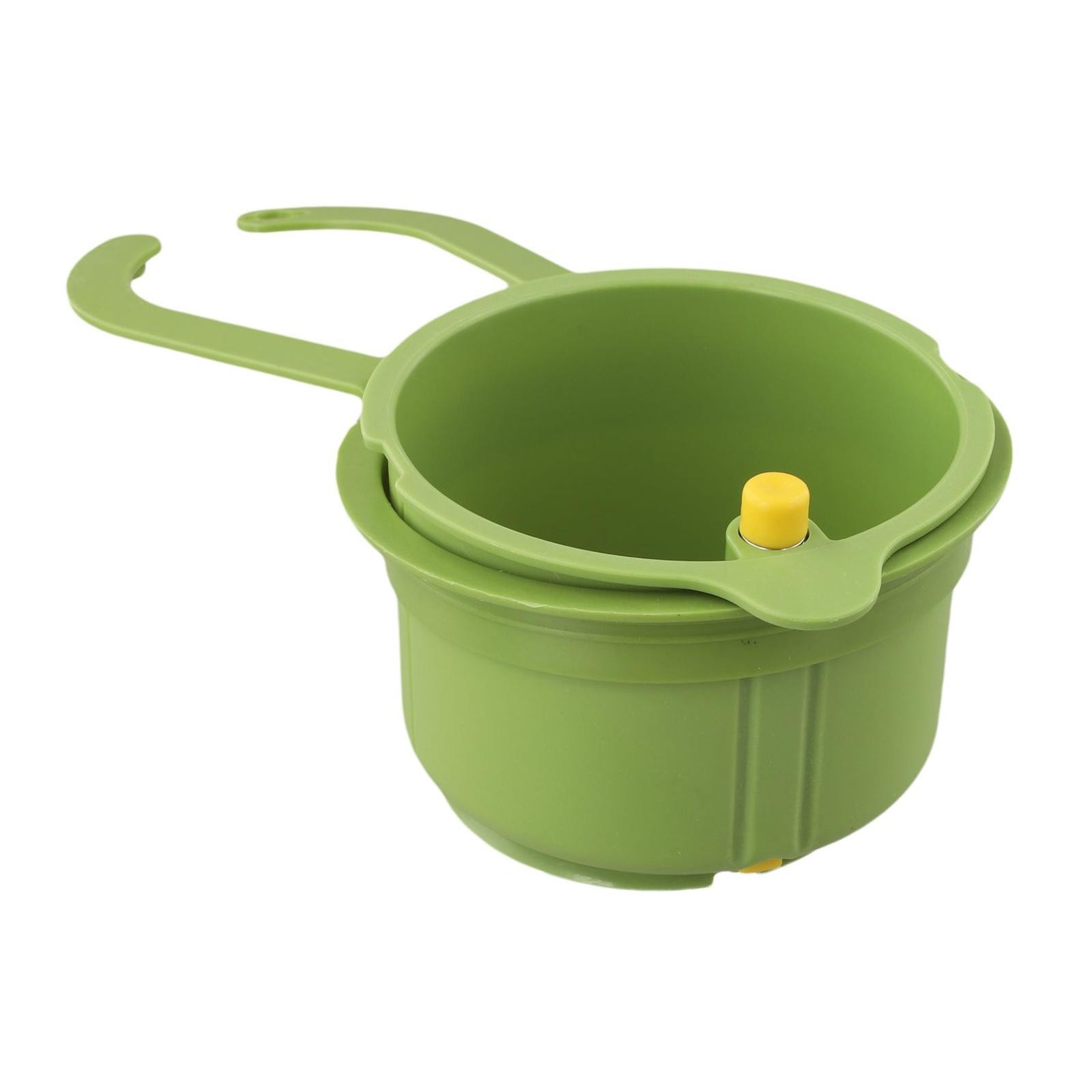 Detachable Kitchen Sink Strainer with Openable Cover for Easy Cleaning