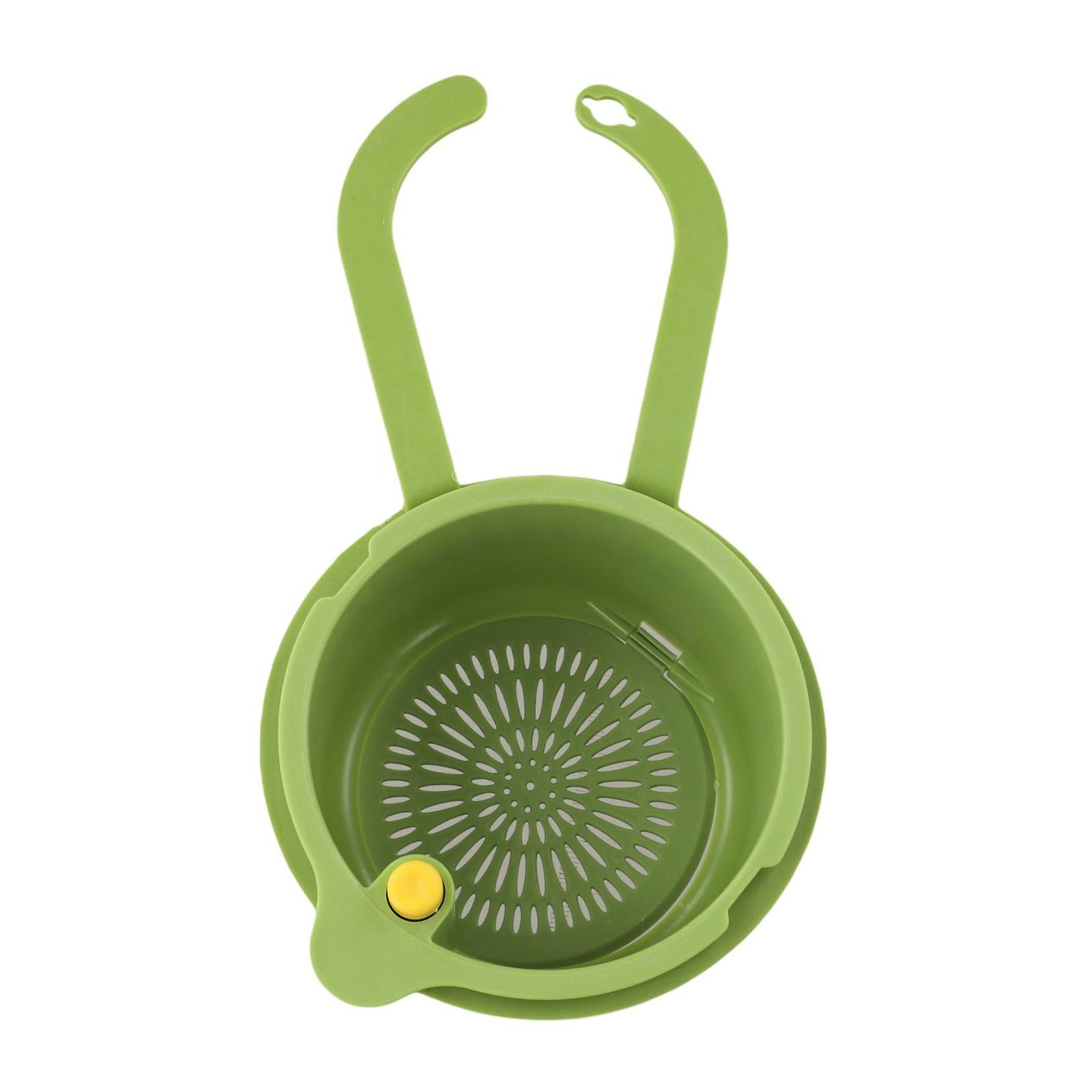Detachable Kitchen Sink Strainer with Openable Cover for Easy Cleaning