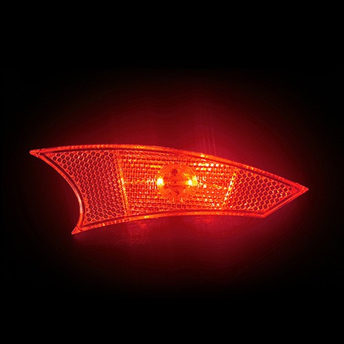 USB Rechargeable Spoke Wheel LED Lights for Mountain Bike Night Safety