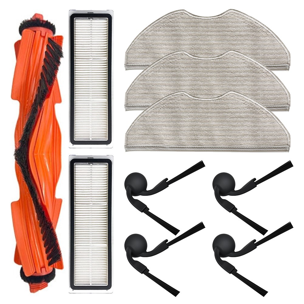 For Xiaomi S40 OV81 Robot Vacuum Cleaner Replacement Parts Set Main Filter Mop