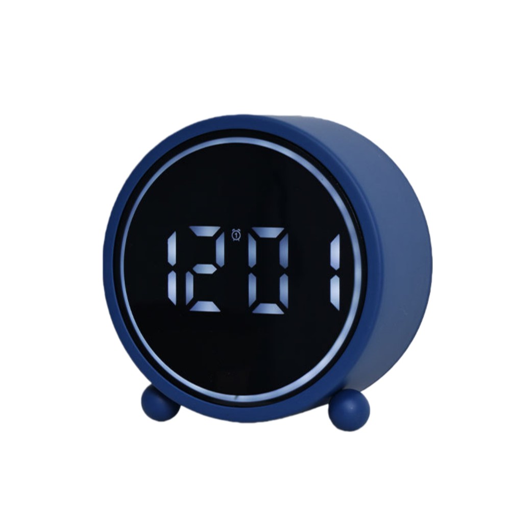 Analog Tabletop Clock Small For Desktop Alarm Clock with Silent Operation USB