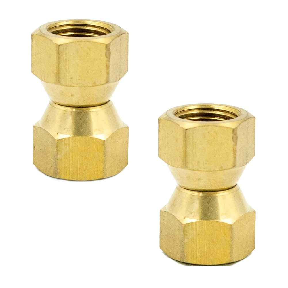 Brass Flare Adapter Brass Material Leak-proof Seal Multi-functional Use