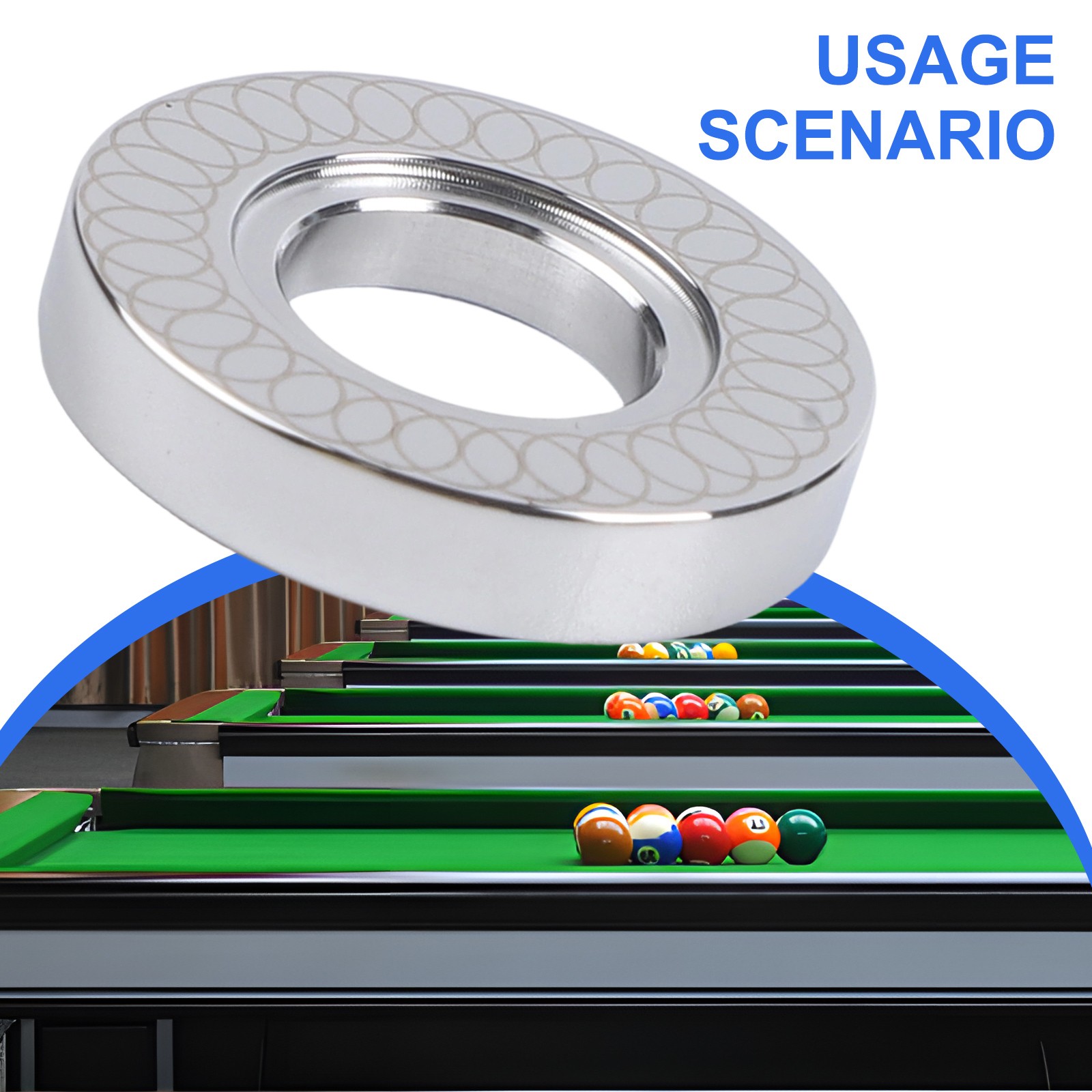 Billiard Cue Weight Ring Precision Balancing for Enhanced Accuracy and Control