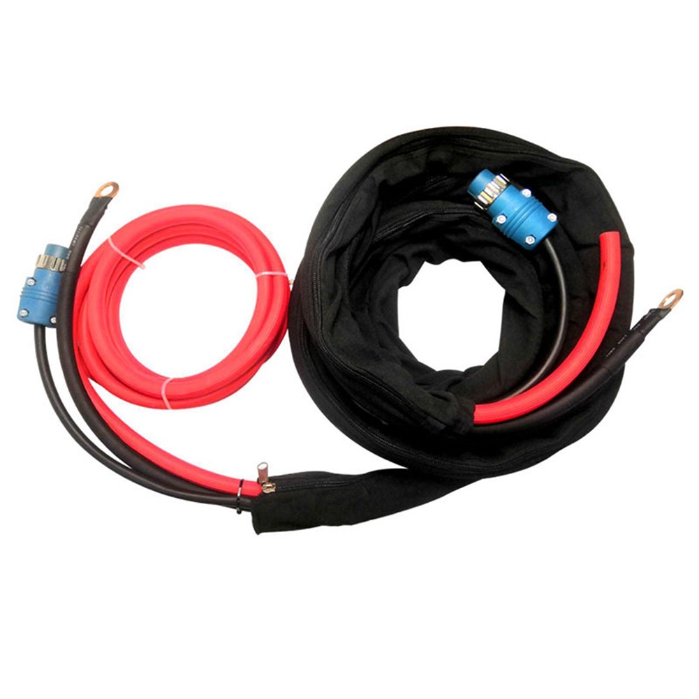 Cable Sheath for Welding Torch Reinforced Outer Layer Zippered 14.5m/570in
