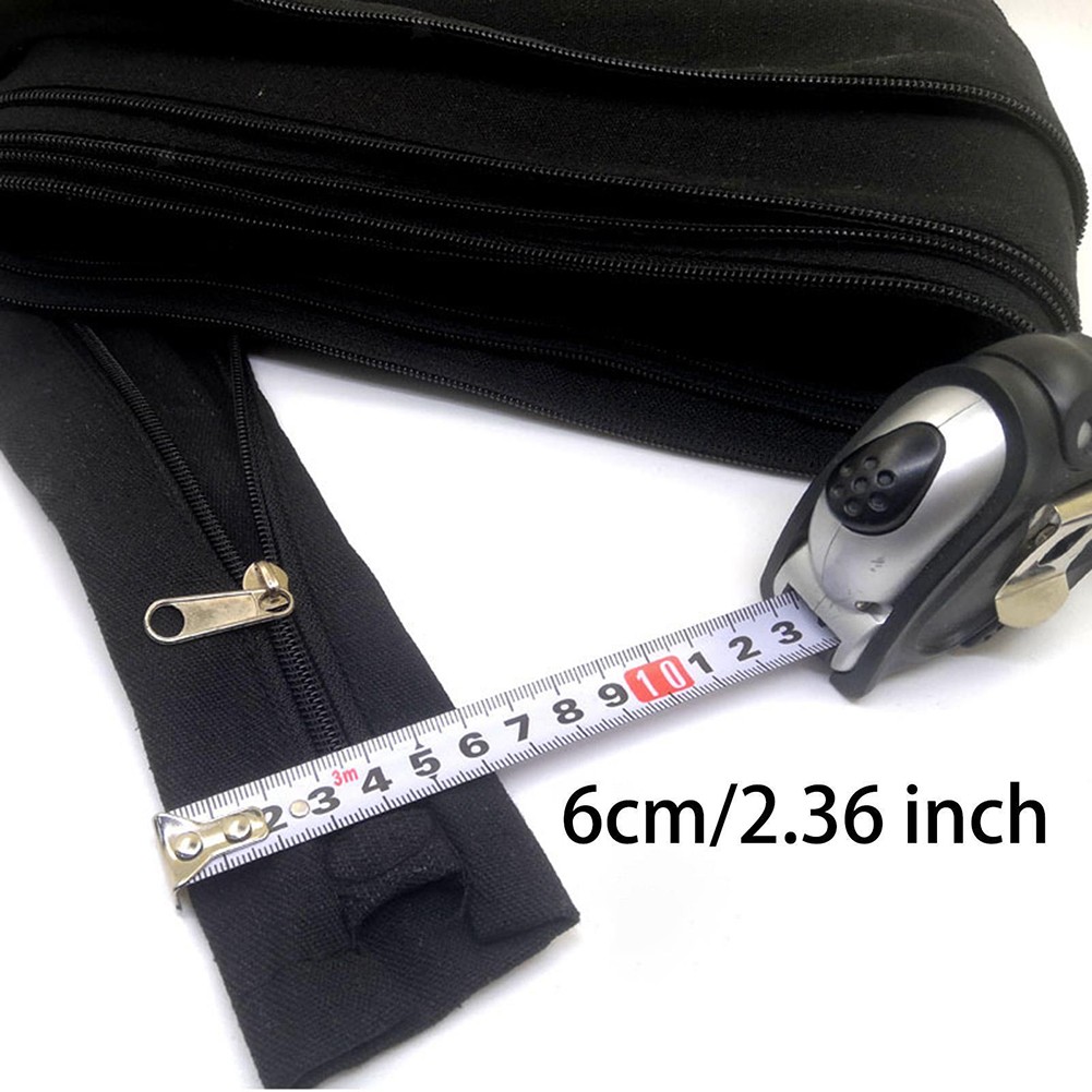 Cable Sheath for Welding Torch Reinforced Outer Layer Zippered 14.5m/570in