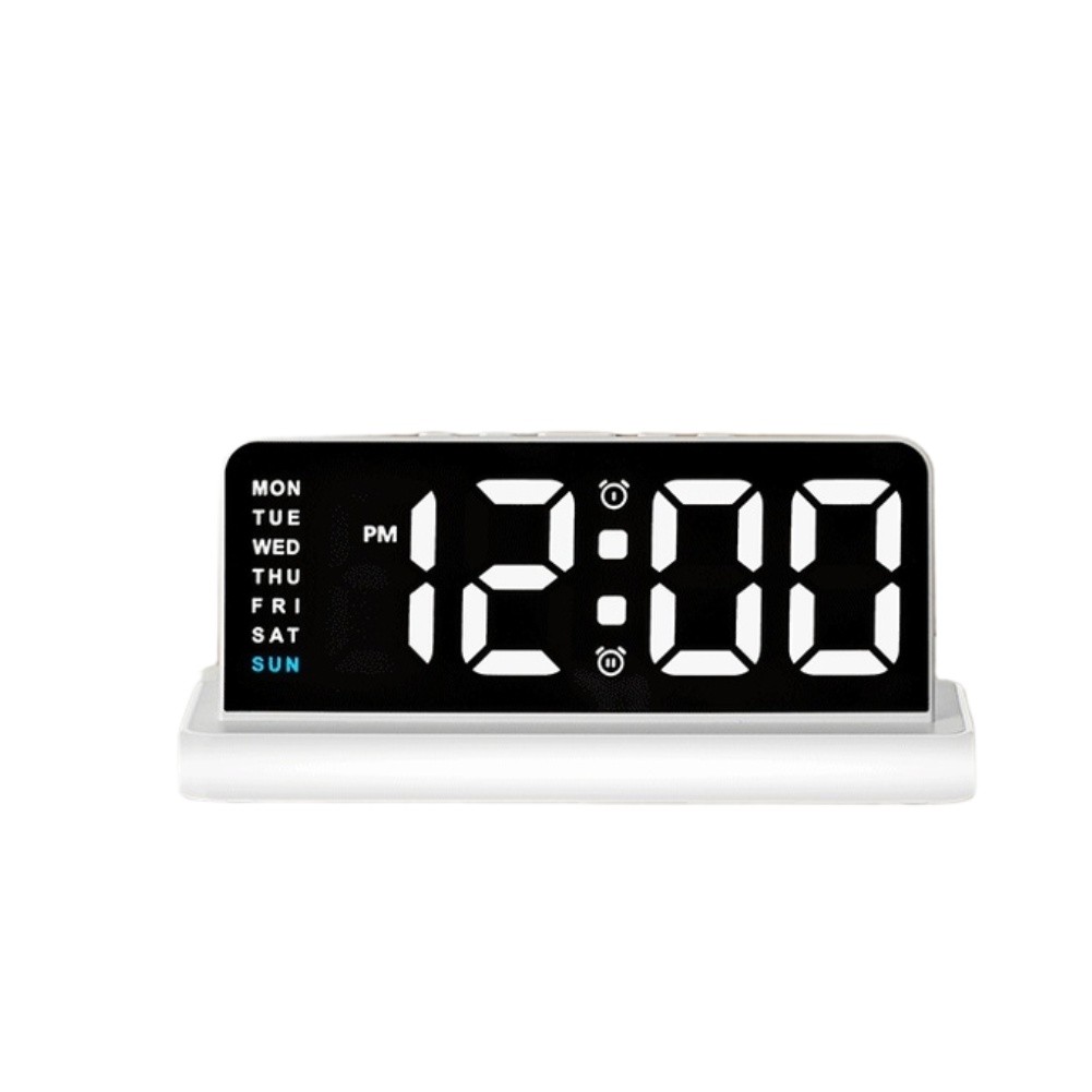 Weekday Display Bedside Use LED Alarm Clock Large Screen Display Large Display