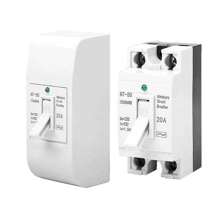 DIN Rail Mount Smart NT50 20A For Home Use Compact Design Easy Installation