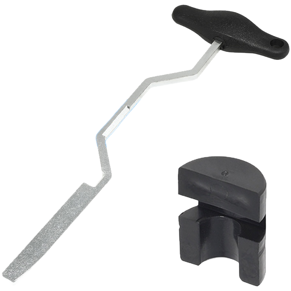 Valve body positioning tool for DSG transmission unit metal plastic package