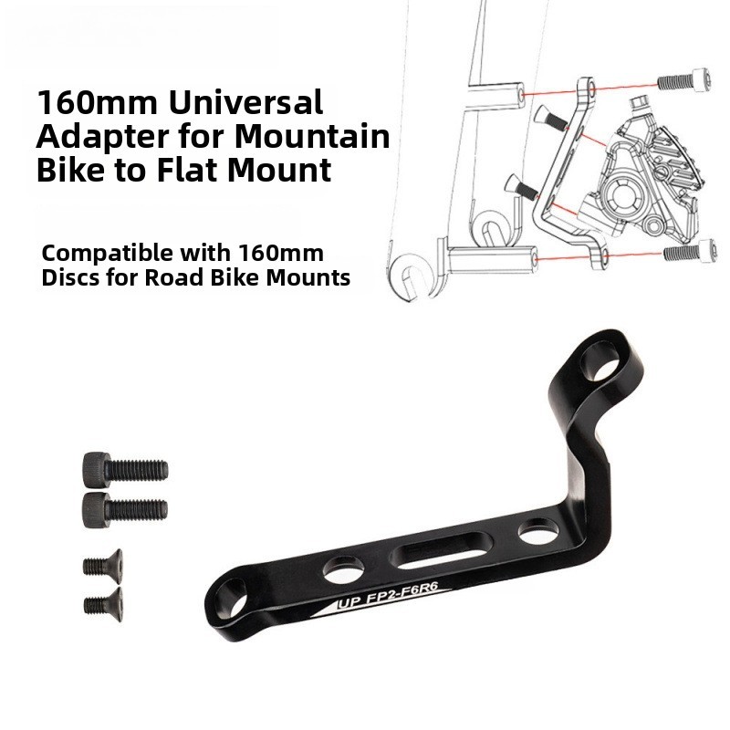 Easy Installation Direct Mount to Flat Mount Brake Adapter for Road Bikes