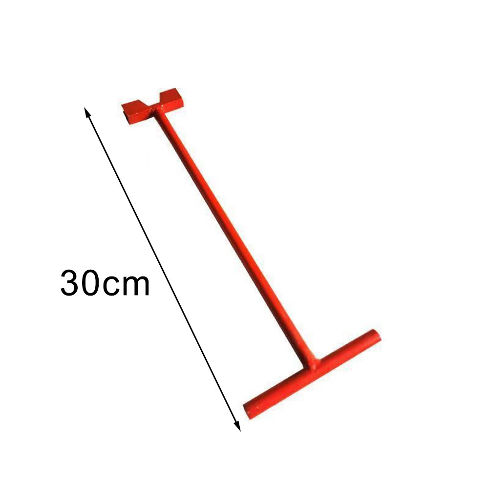 30cm 60cm Valve Extension Stem with High Visibility Red Handle for Safety