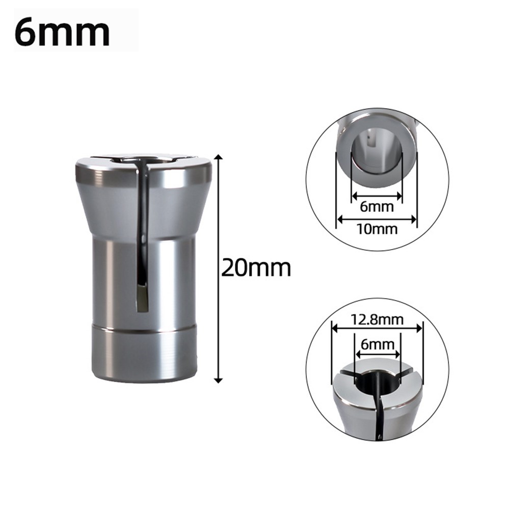 For Engraving Machine Collet Chuck Adapter Woodworking Split Bushing Converter