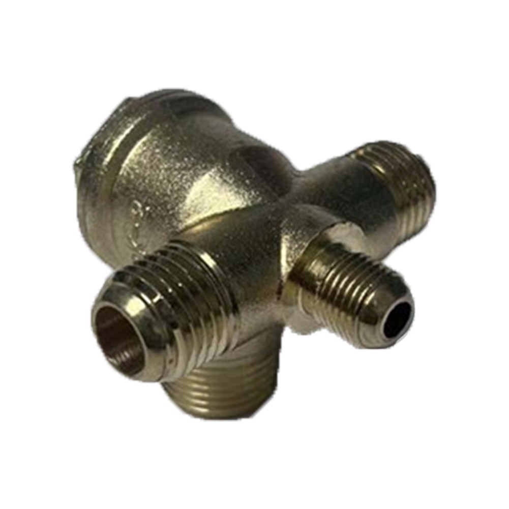 V Type Zinc Check Valve Backflow Prevention For Air Compressor 4 Way Fitting