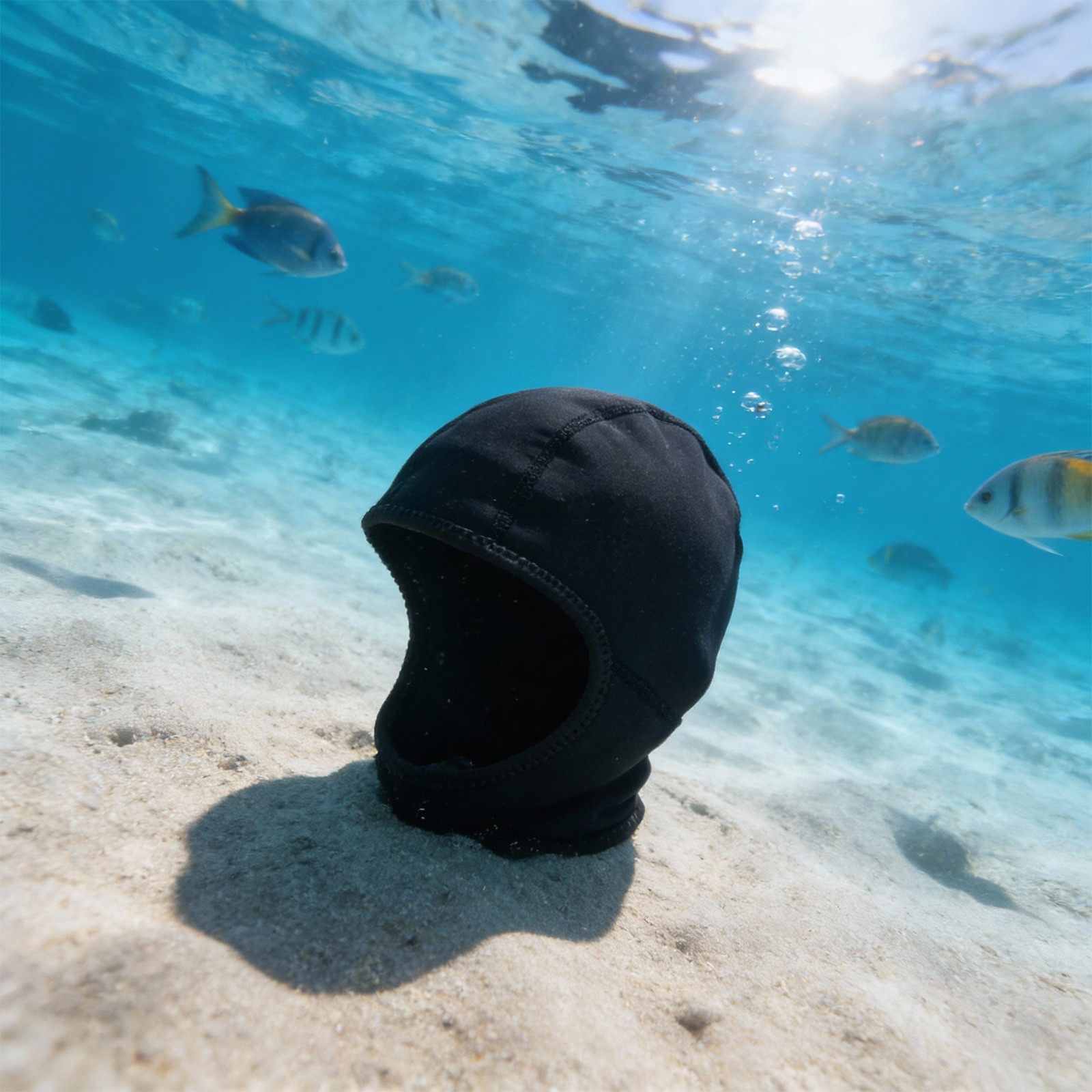 For Adults Thermal for neoprene Swimming Cap 5mm for Cold Weather Activities - Produktbild 2