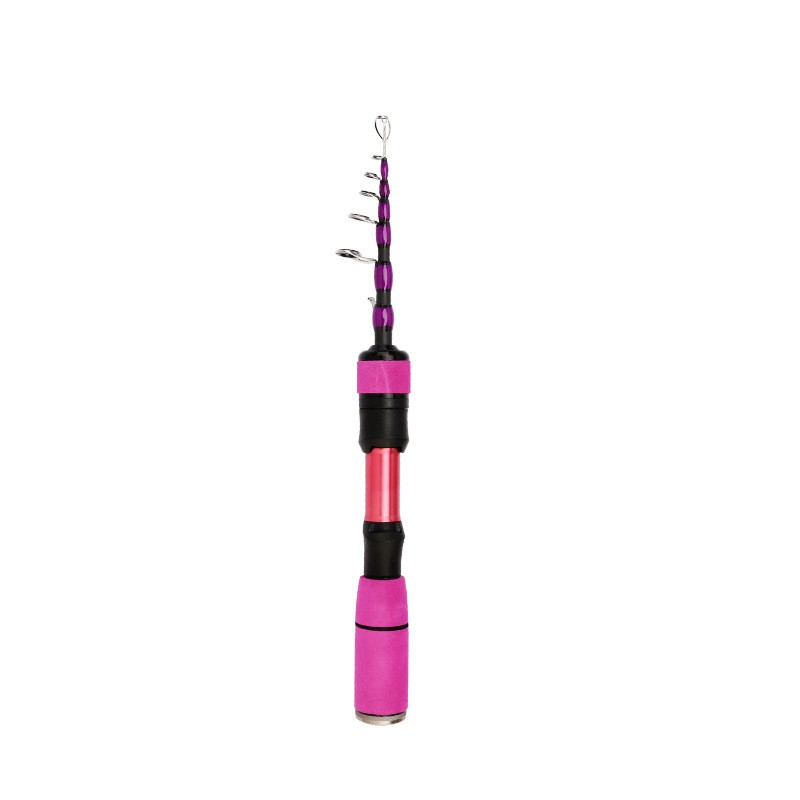 Collapsible Lure Carbon Fiber Rod Stable Reel Seat Lure Fishing Fishing Gear