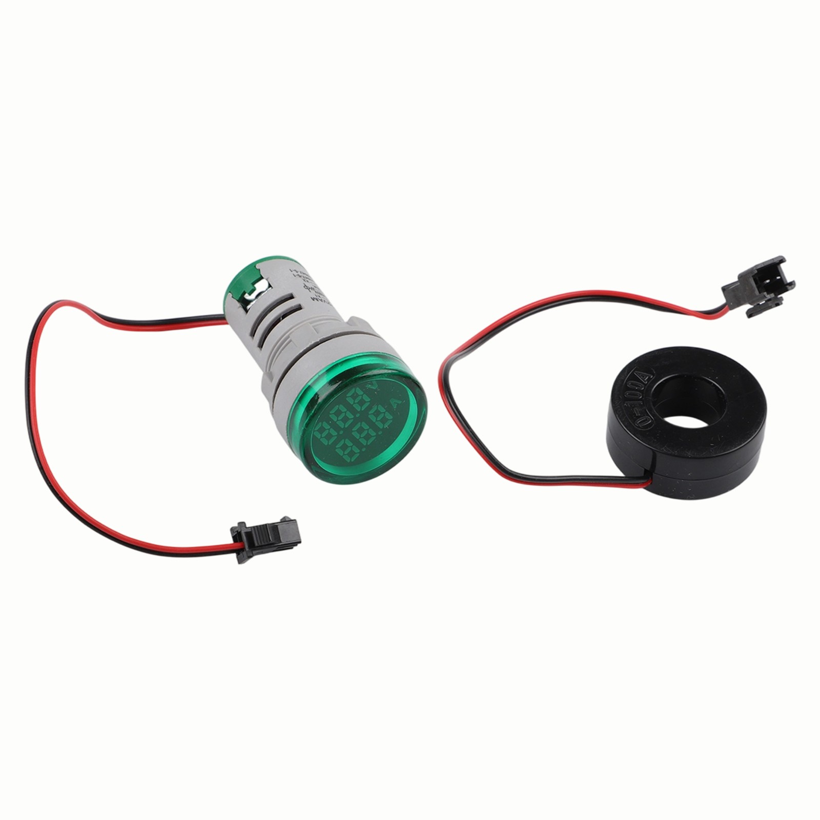 Replacement Digital Voltmeter Wire Set Voltage 22mm 2in1 50-500V Ammeter