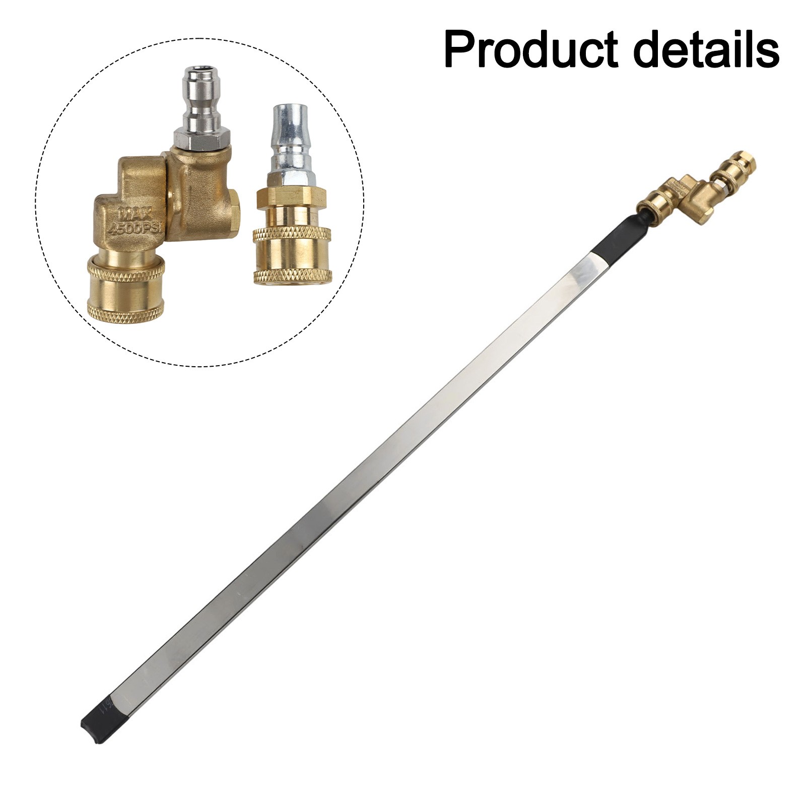 4500 PSI Radiator Flush Cleaner Tool Portable 60CM Hochdruck Heizkörper Werkzeu - Produktbild 6