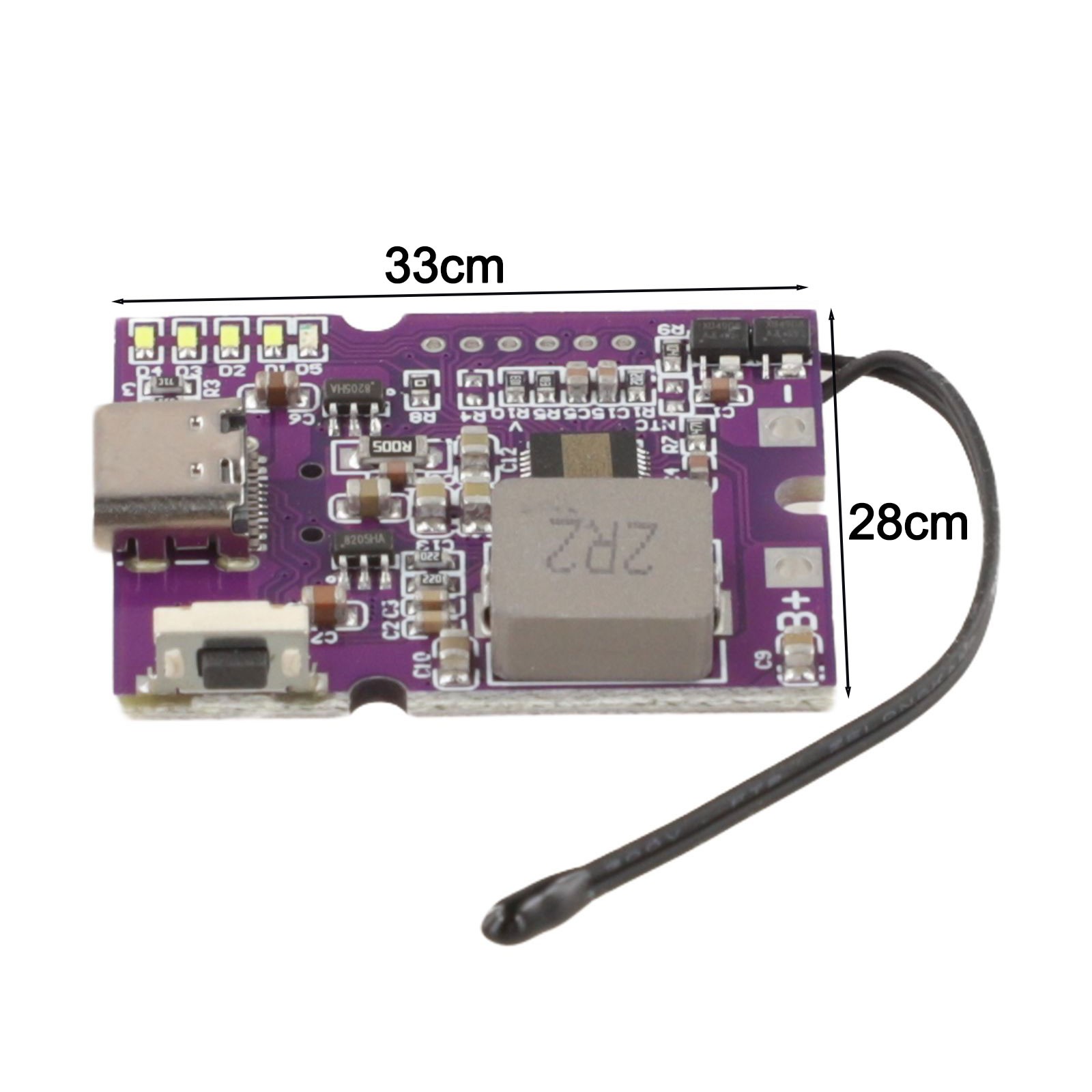 2pcs Power Bank Module 22 5W with Intelligent Detection and Charging Support