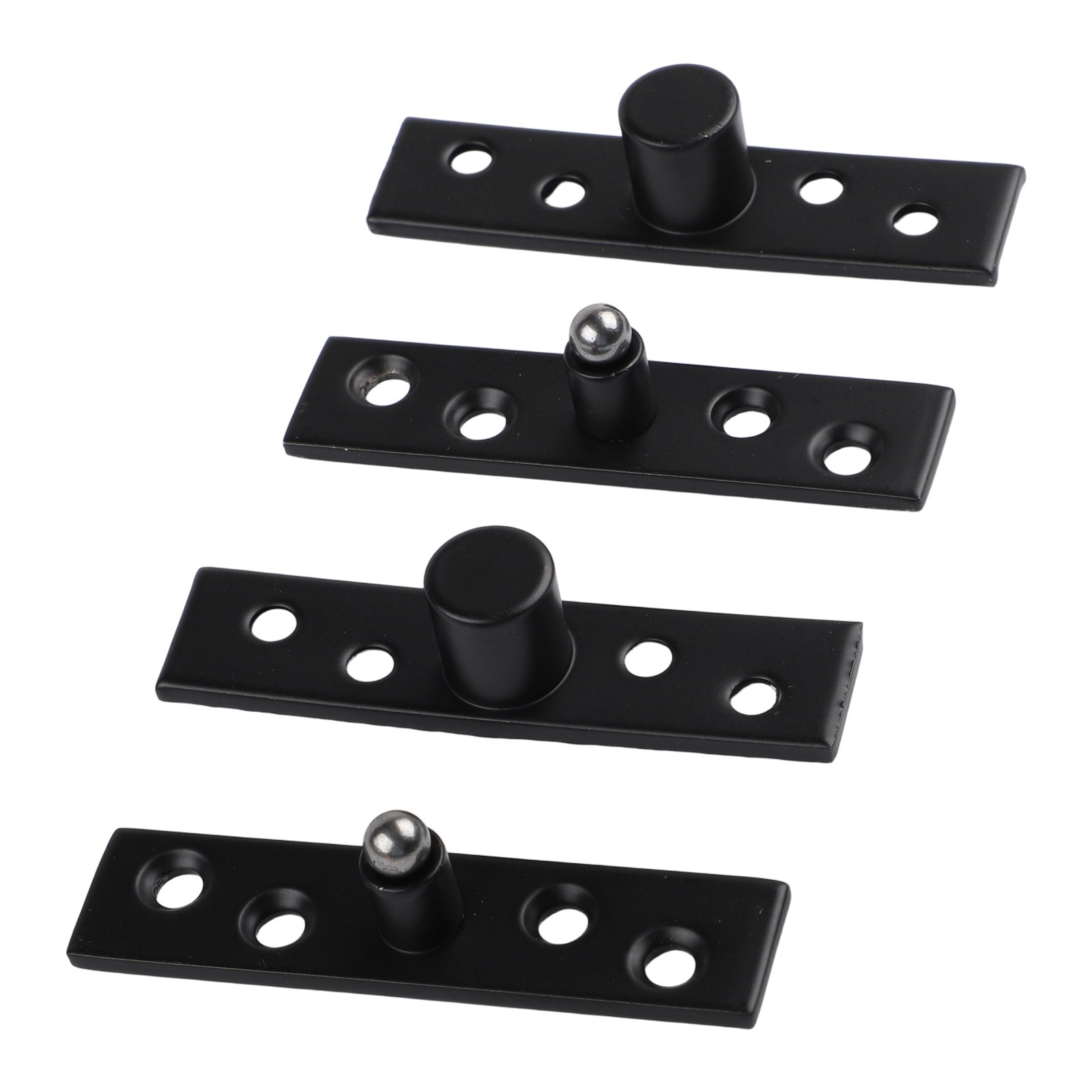 2pcs Stainless Steel 360 Degree Rotating Upper Lower Door Hinge for Wood