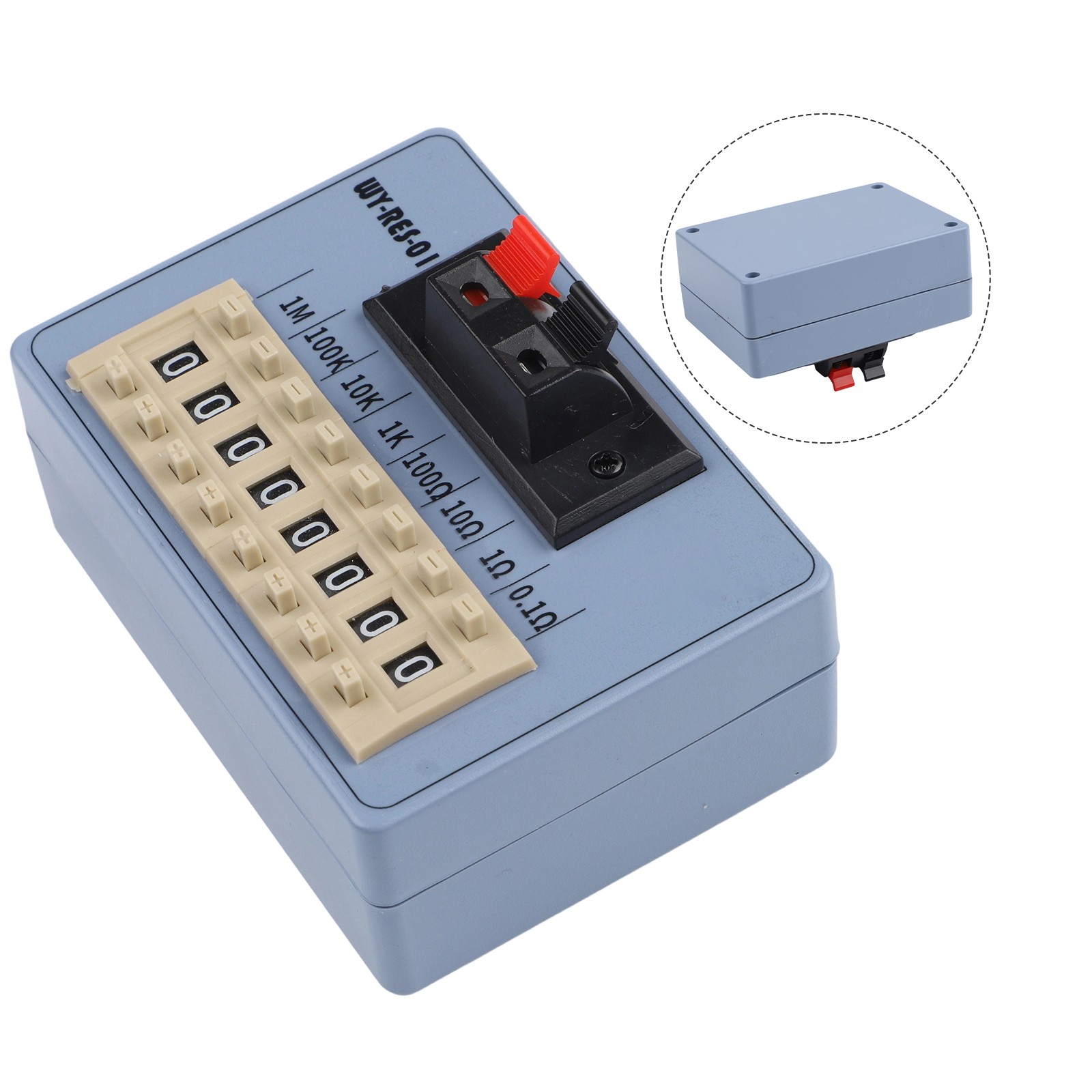 WY RES 01 Pocket Size Resistance Box with 1 Percent Accuracy for Engineers