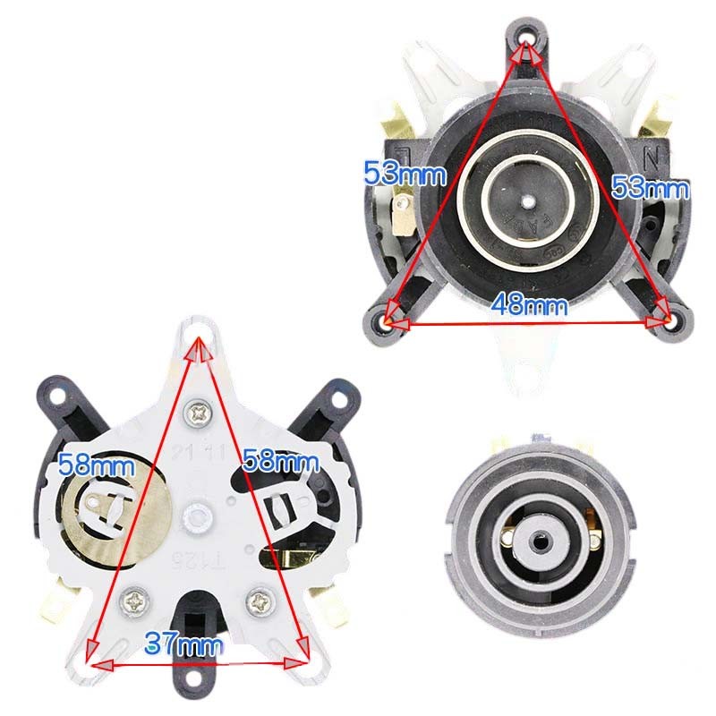 Two Piece Thermostat Connector Set for Kettle Base Temperature Control