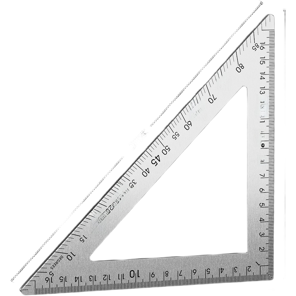 2mm Thick Stainless Steel Set Square for Precise Measuring and Layout Work