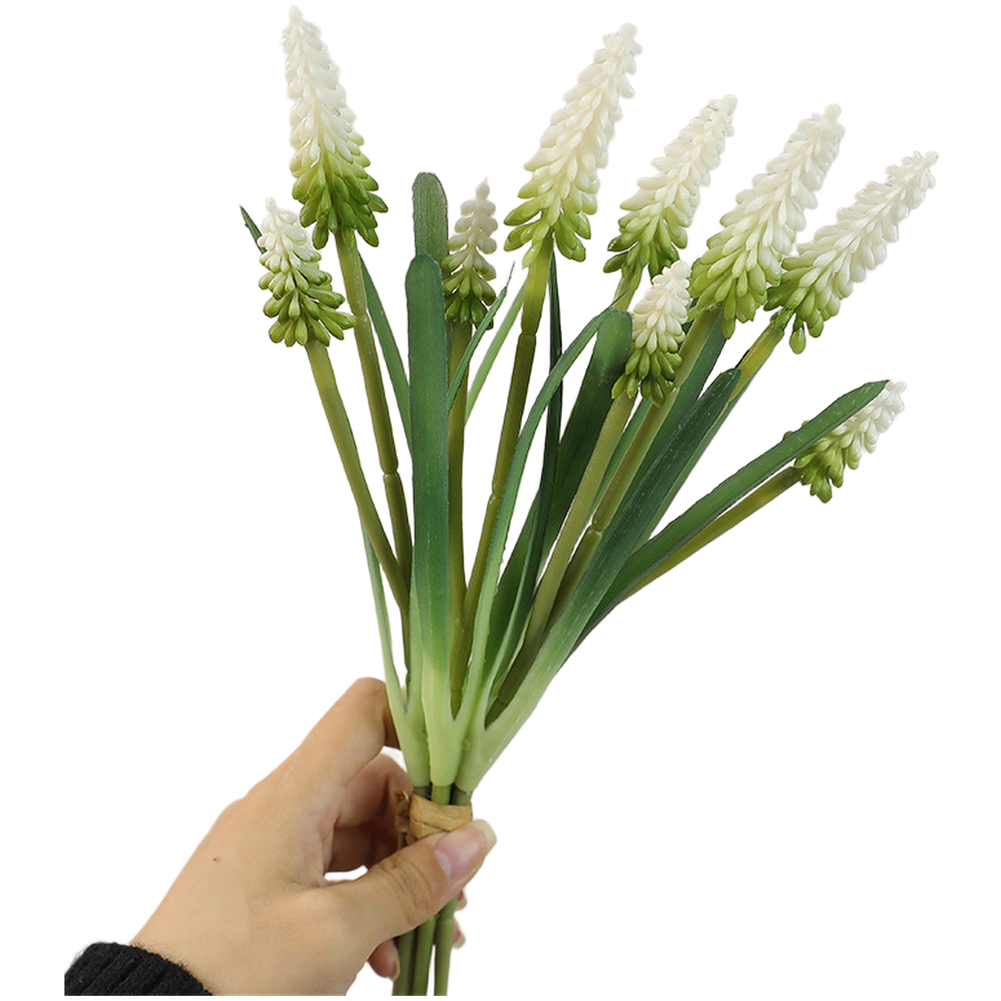 Stylish Fake Hyacinth Flowers with Realistic Petals for Indoor Ornamental Use