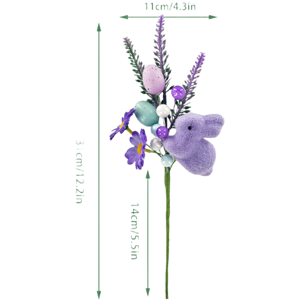 For Home Decor Easter Bunny Flowers Bunny And Egg Accents Easter Party