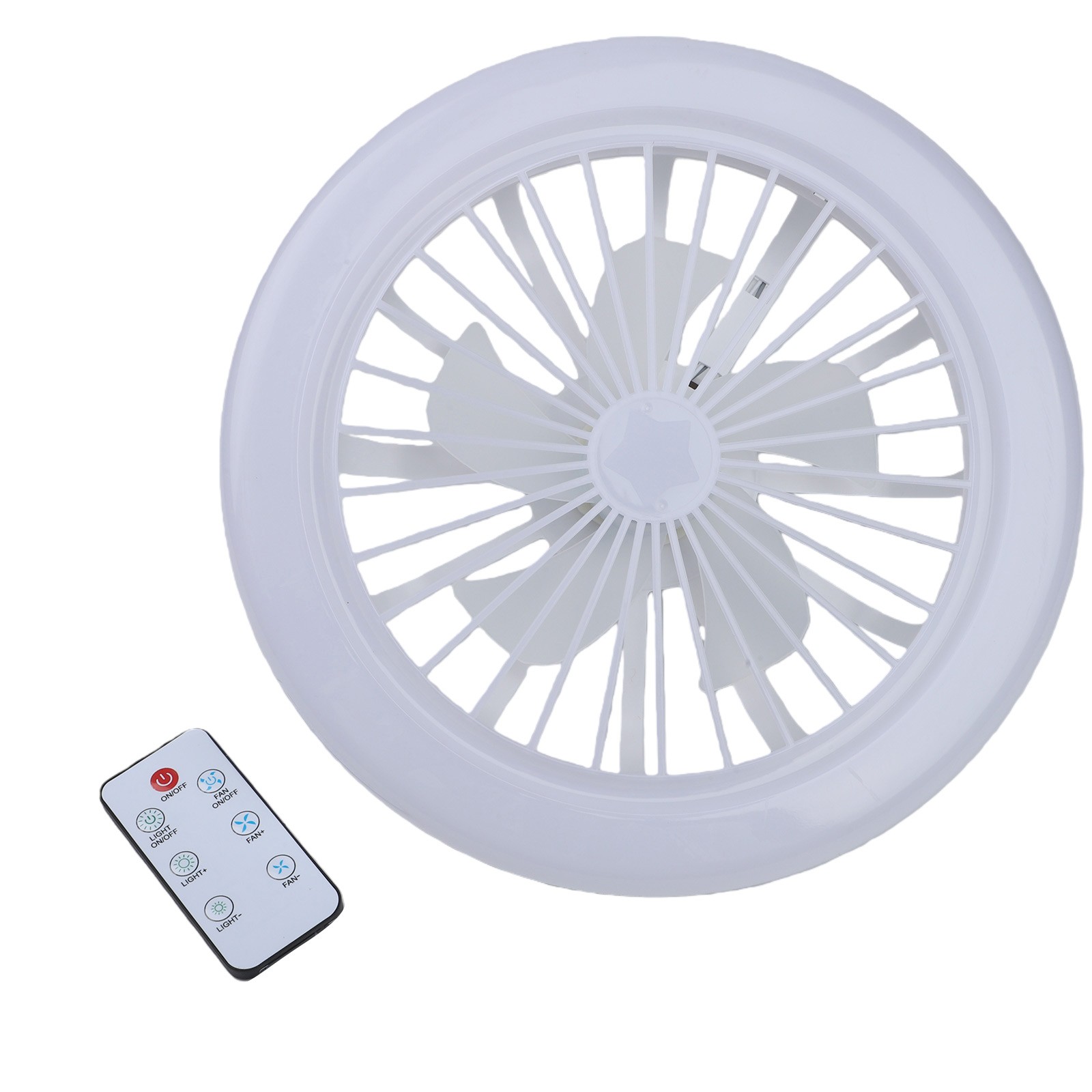 Energy saving LED fan light E27 screw bulb with remote control for home use