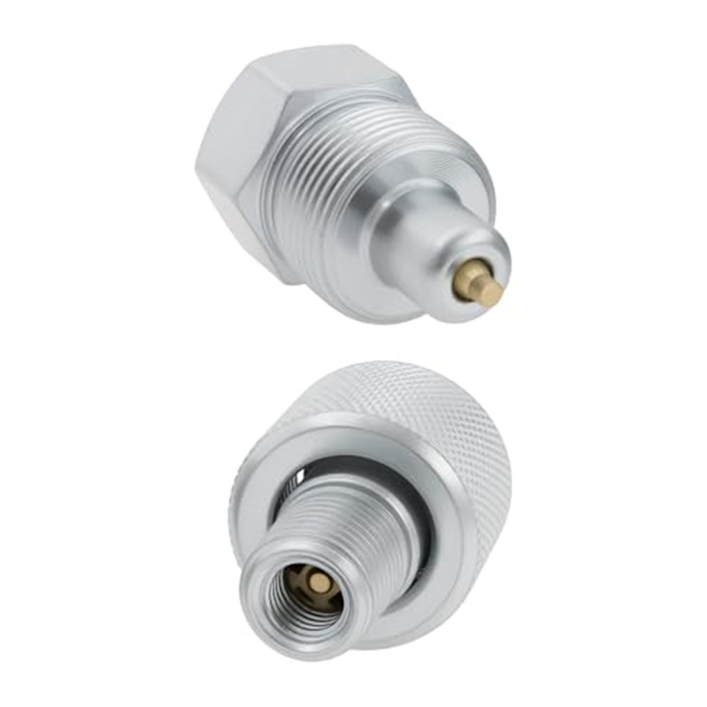 Compact Two Piece Hydraulic Quick Coupler Kit 1/4 NPT 6.35mm for Jack Pump
