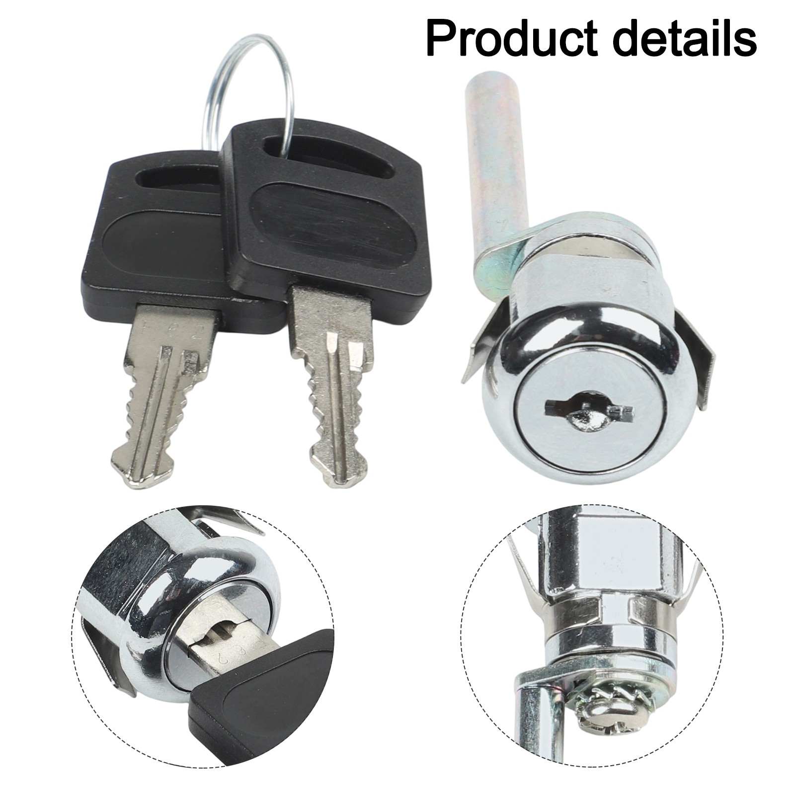 Heavy Duty File Cabinet Lock with Enhanced Security and Easy Installation