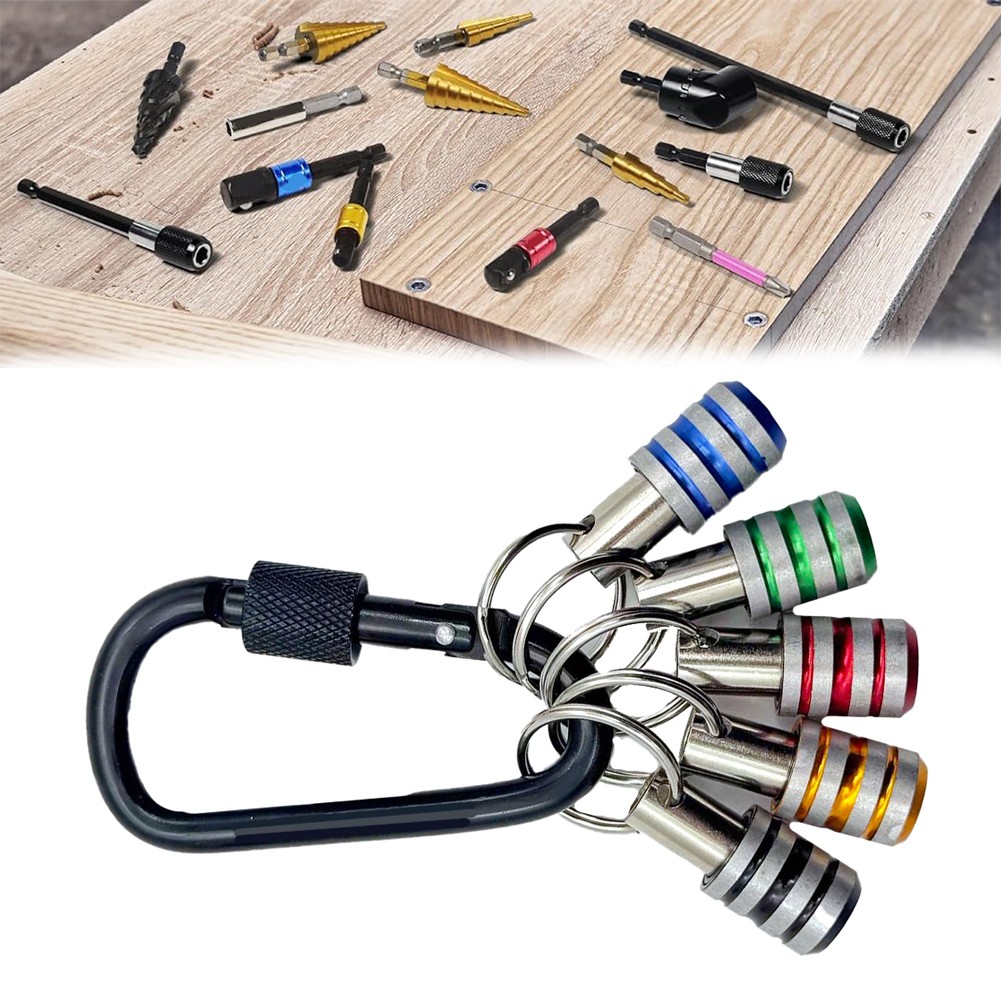 Quick Change Carabiner Extension Rods 5 Pack for Efficient Outdoor Performance