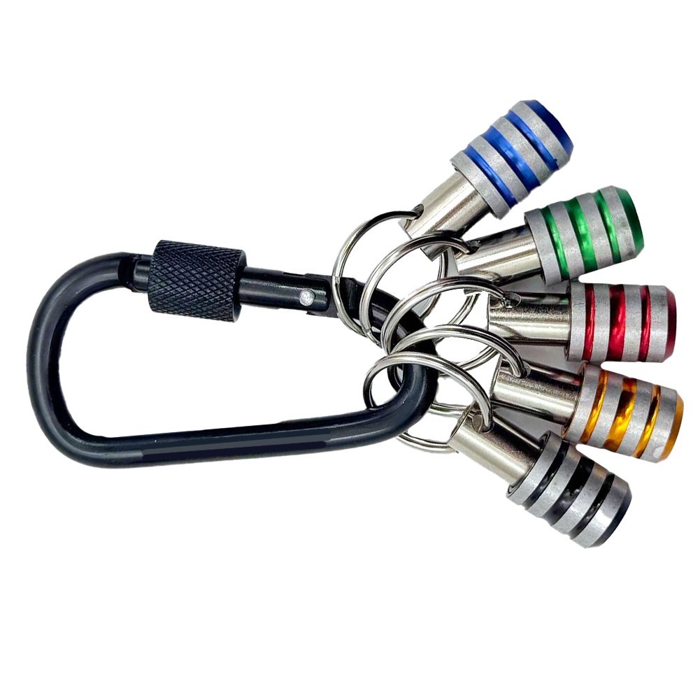 Quick Change Carabiner Extension Rods 5 Pack for Efficient Outdoor Performance
