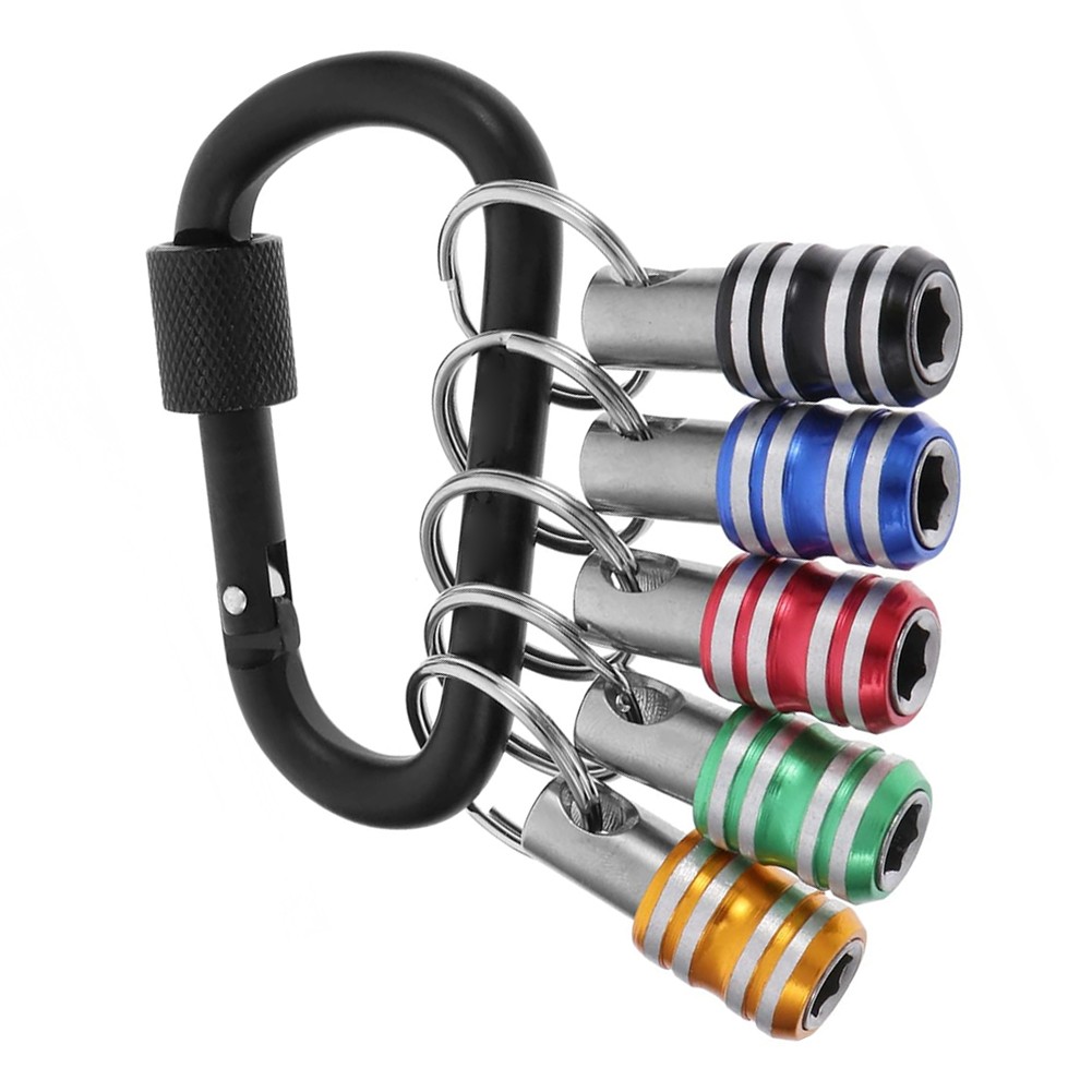 Quick Change Carabiner Extension Rods 5 Pack for Efficient Outdoor Performance