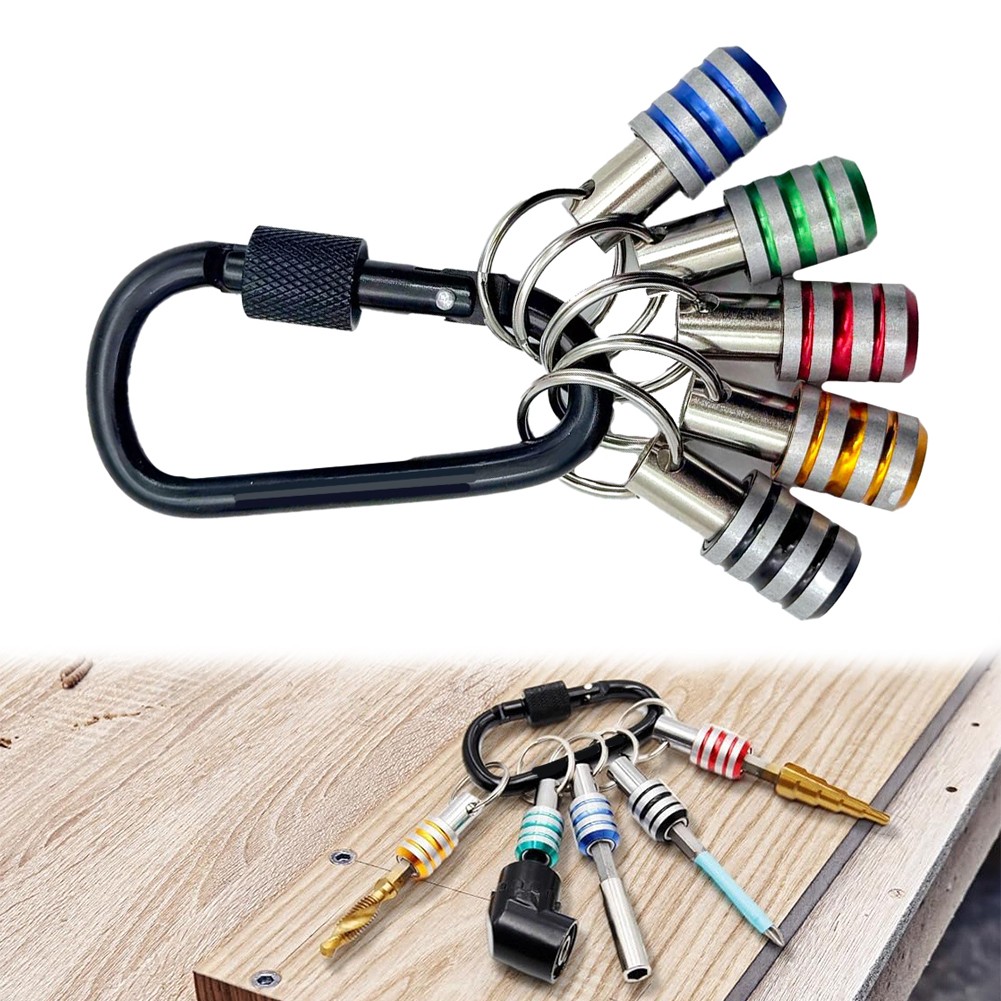 Quick Change Carabiner Extension Rods 5 Pack for Efficient Outdoor Performance