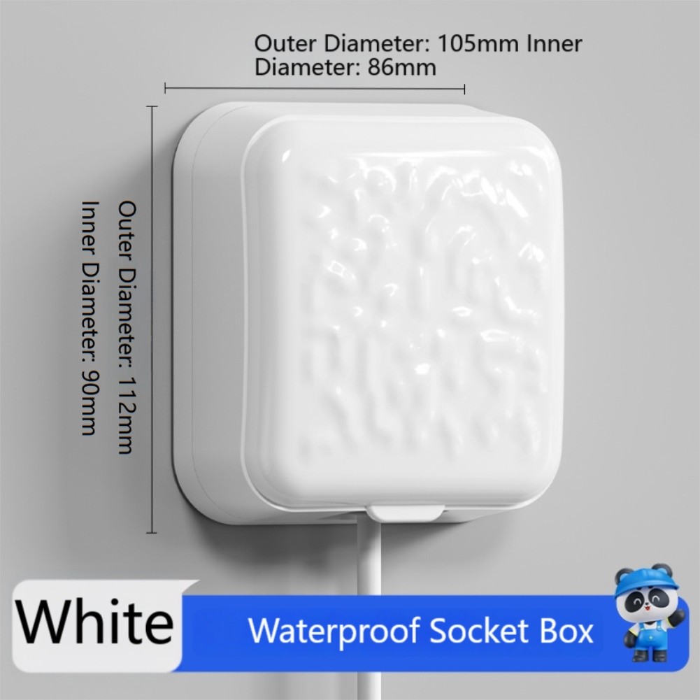 Water Resistant For Switch Cover for 86 Type Outlet Box Mounted No Drill