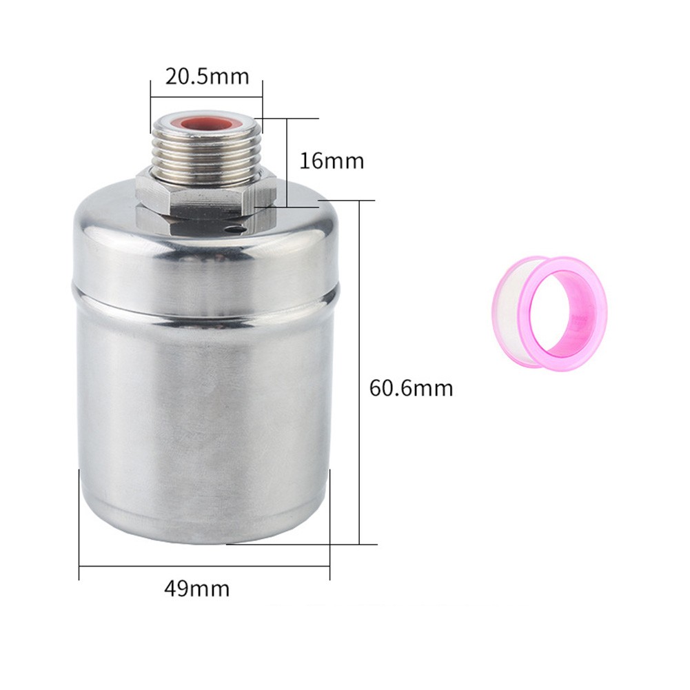 304 Stainless Steel Float Valve With Ball Valve Design For Easy Control