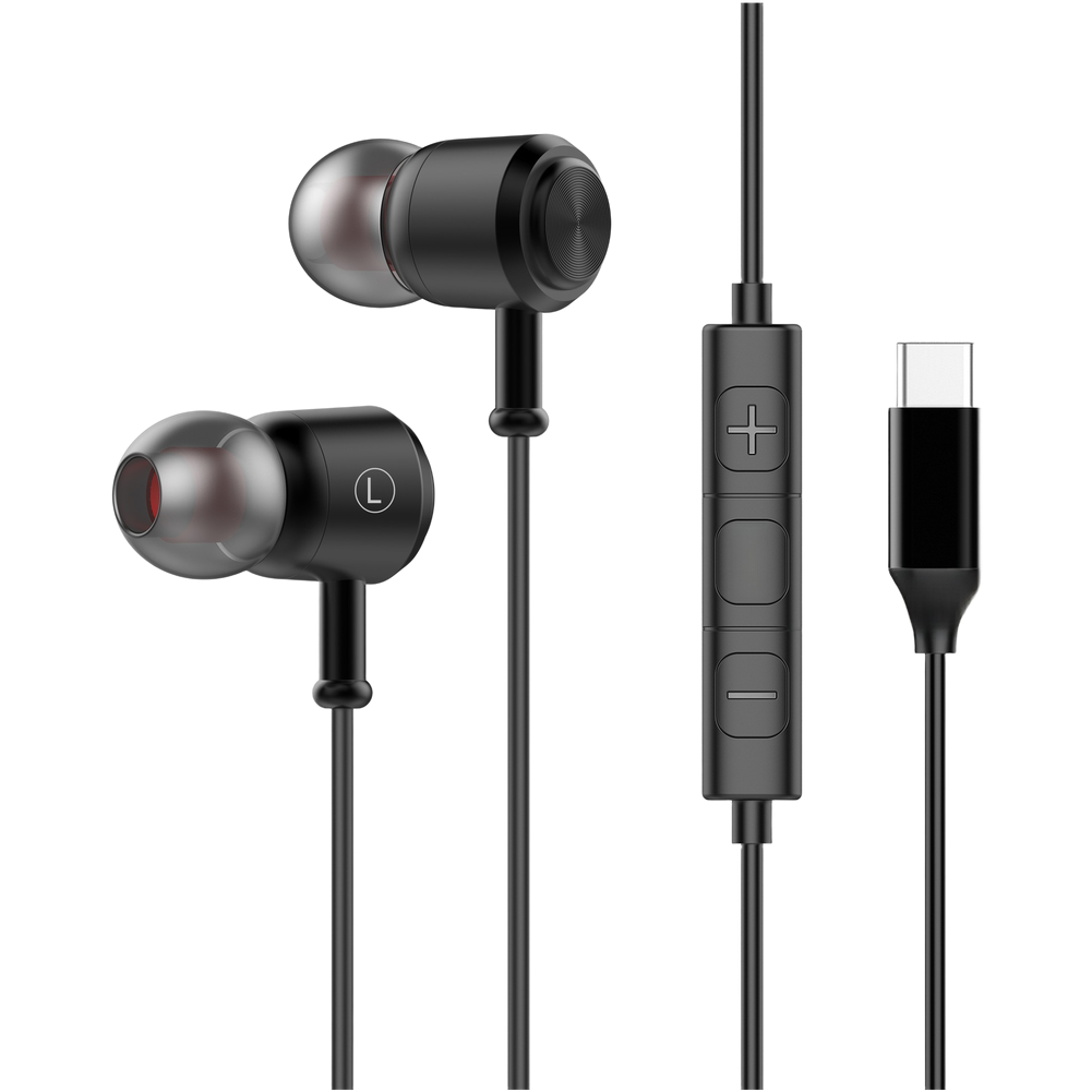 Advanced Chipset Wired Earbuds with 1.2M Cable for Everyday Performance