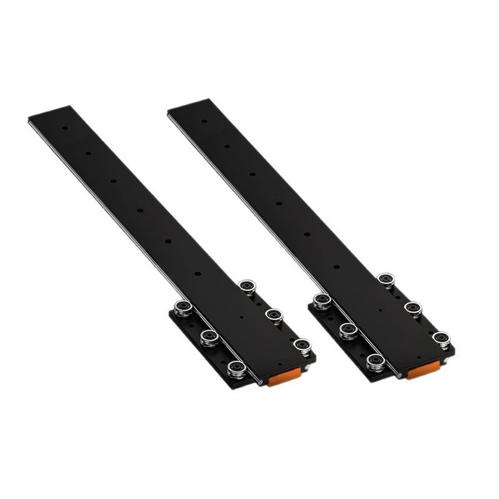 Concealed Cabinet Slide Rail with Smooth Opening Galvanized Steel 0.79 Wide